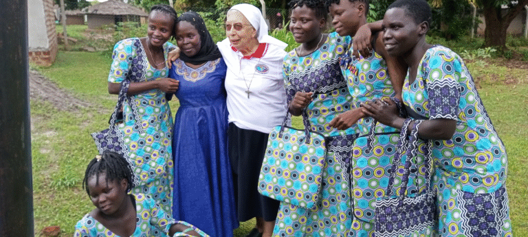 Some of the girls who completed their training in tailoring from Noah’s Ark
